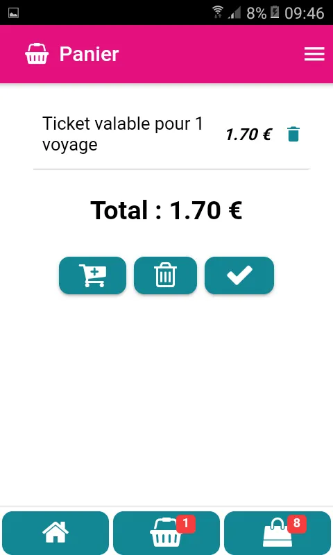 M-Ticket Alternéo | Indus Appstore | Screenshot