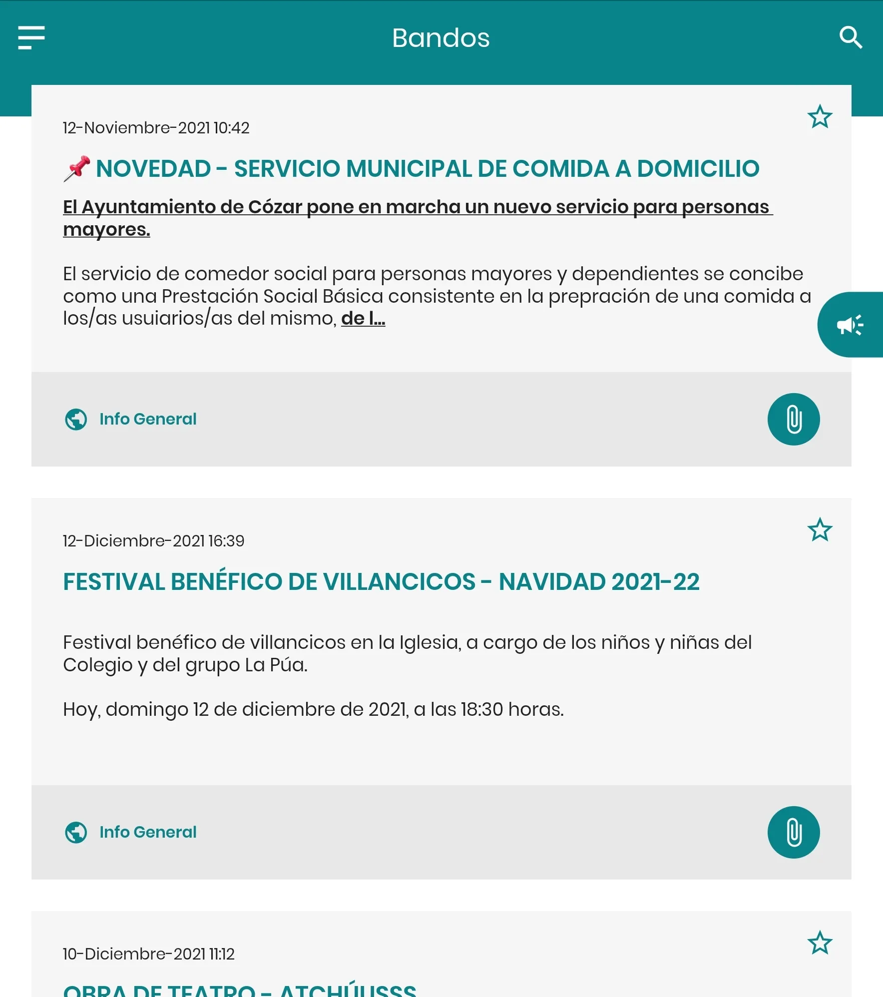 Cózar Informa | Indus Appstore | Screenshot