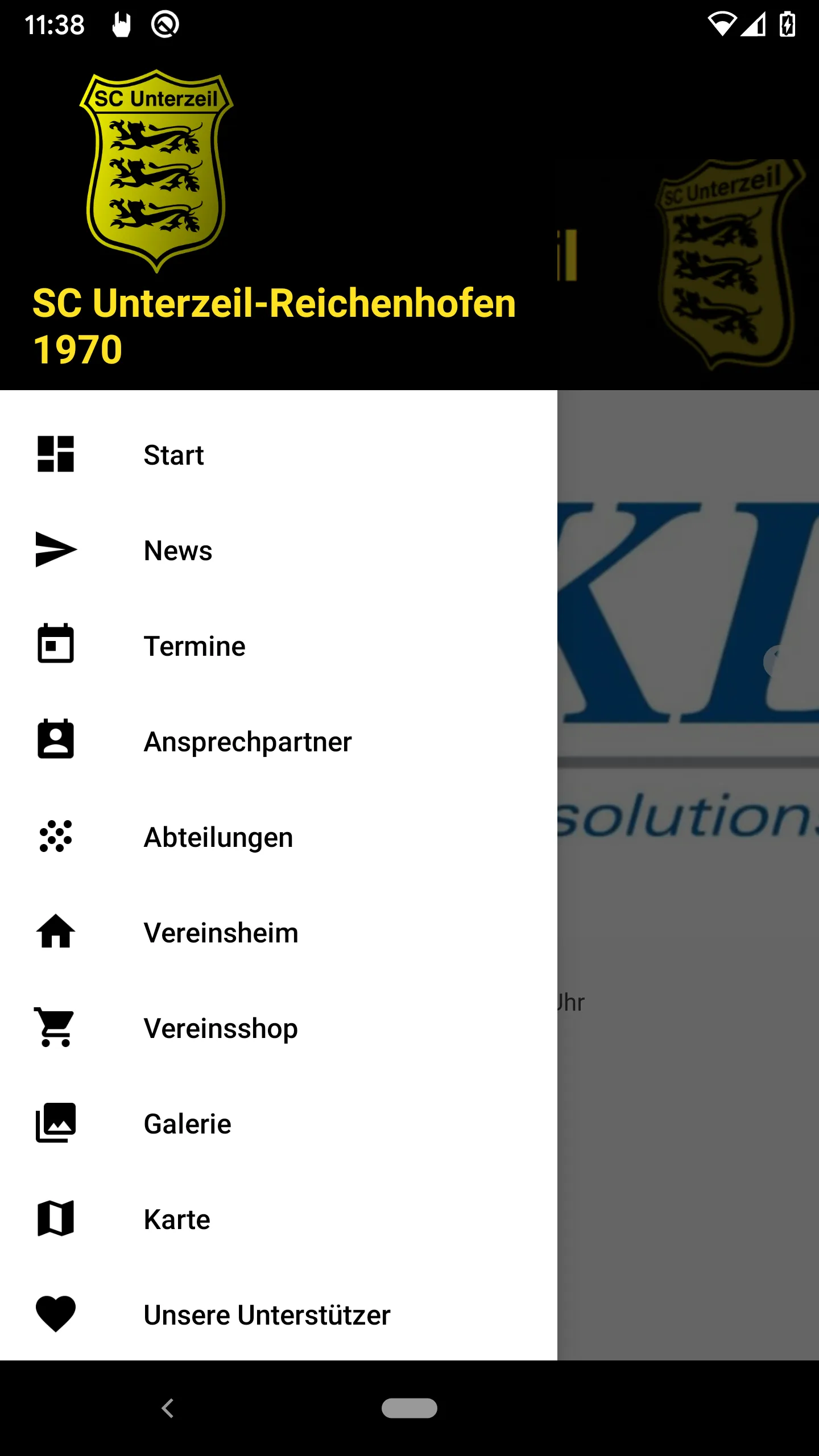 SC Unterzeil-Reichenhofen 1970 | Indus Appstore | Screenshot