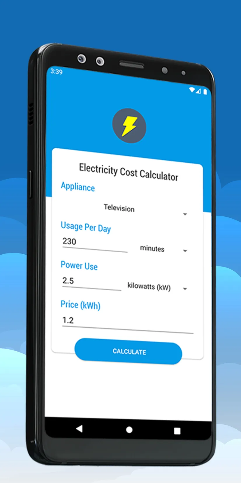 Electricity Cost Calculator | Indus Appstore | Screenshot