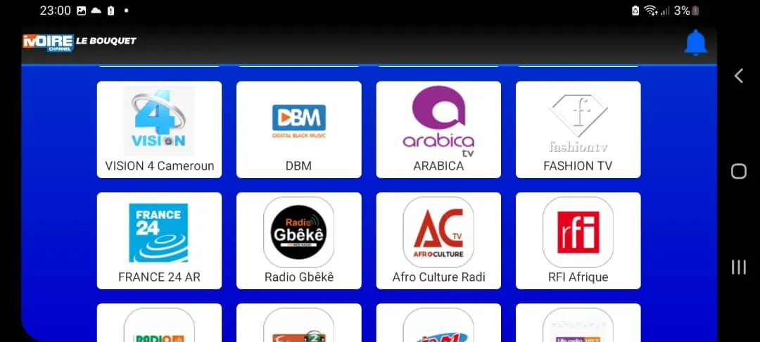 IVOIRE Channel -  TV BOX | Indus Appstore | Screenshot