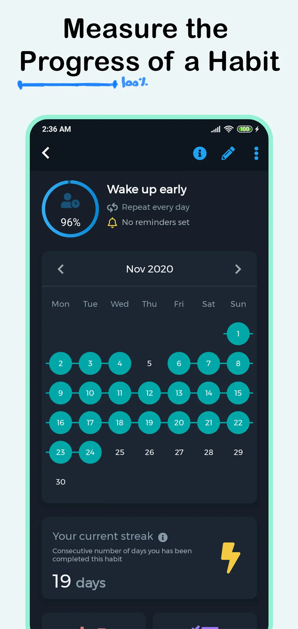 Habit360 Habit Tracker & To-do | Indus Appstore | Screenshot