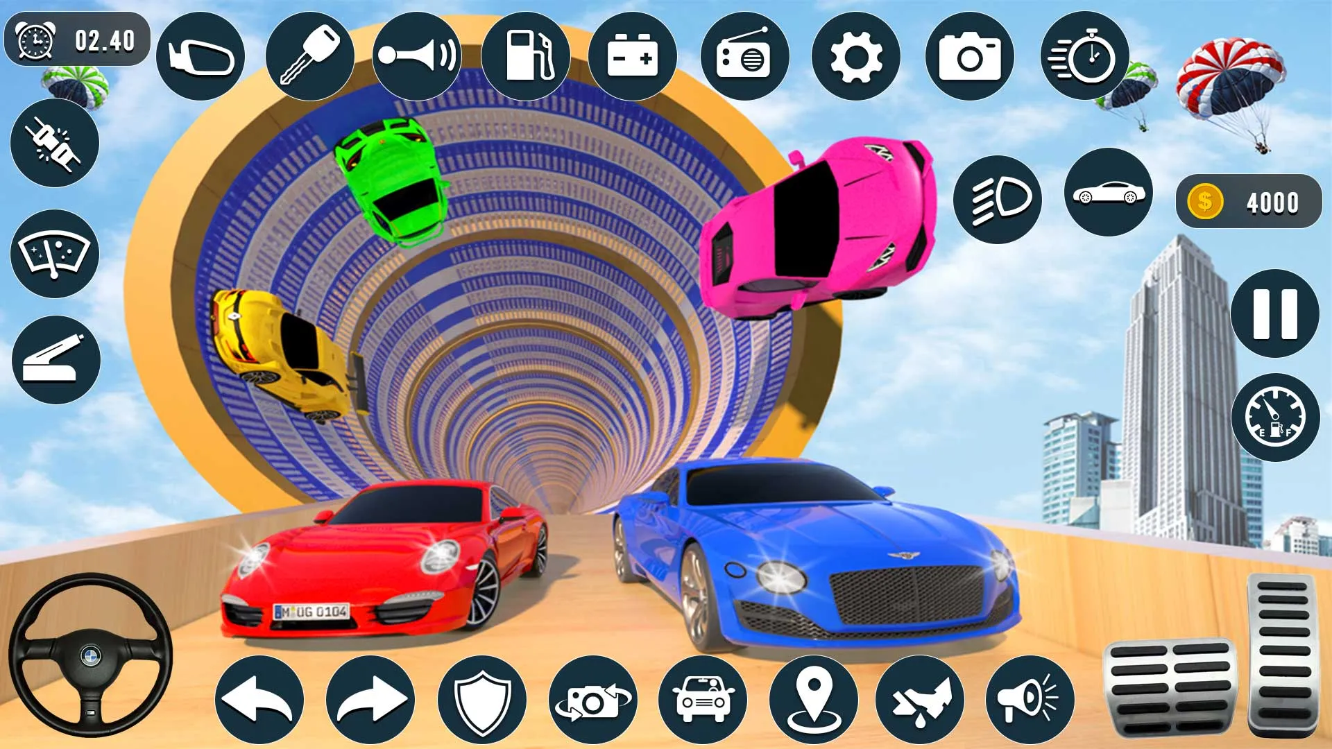 GT Car Stunts Crazy Car Racing | Indus Appstore | Screenshot