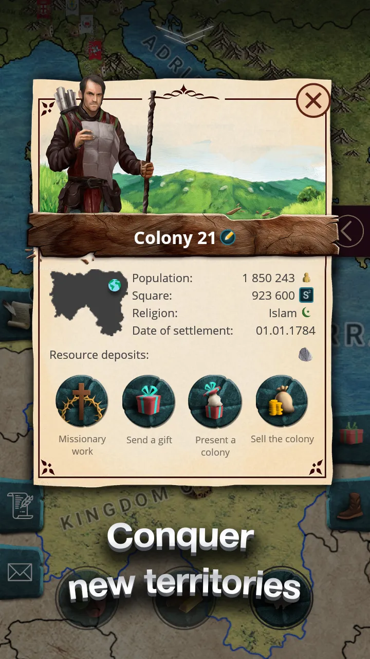 Europe 1784 Military strategy | Indus Appstore | Screenshot