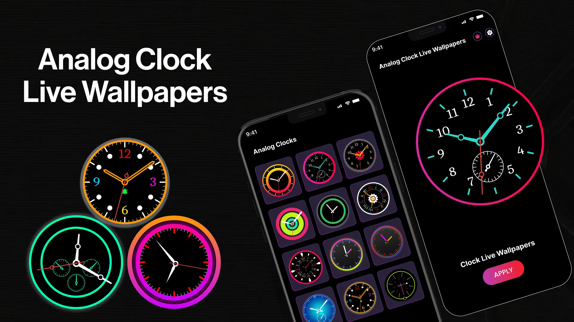 Analog Clock: Live Wallpapers | Indus Appstore | Screenshot