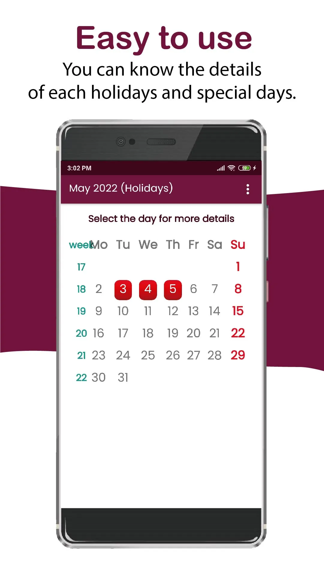 Qatar calendar 2024 | Indus Appstore | Screenshot