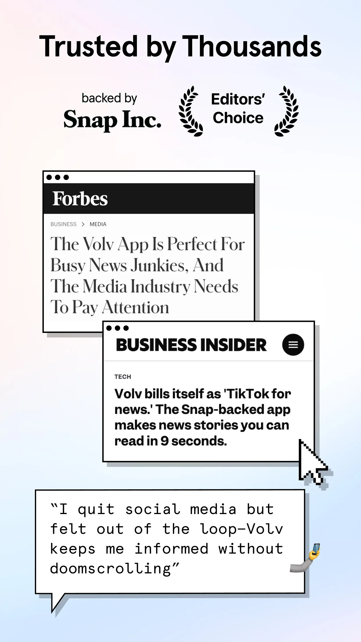 Volv - Curated 9-Second News | Indus Appstore | Screenshot