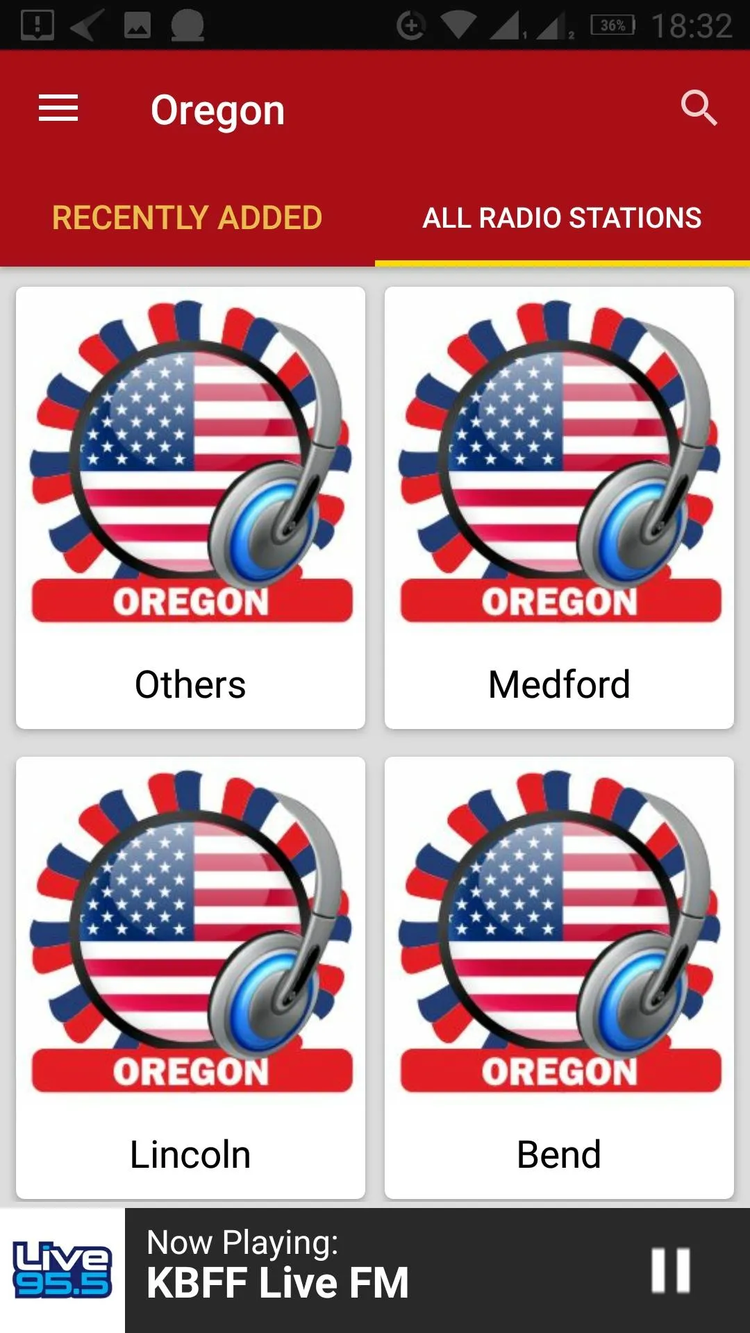 Oregon Radio Stations - USA | Indus Appstore | Screenshot