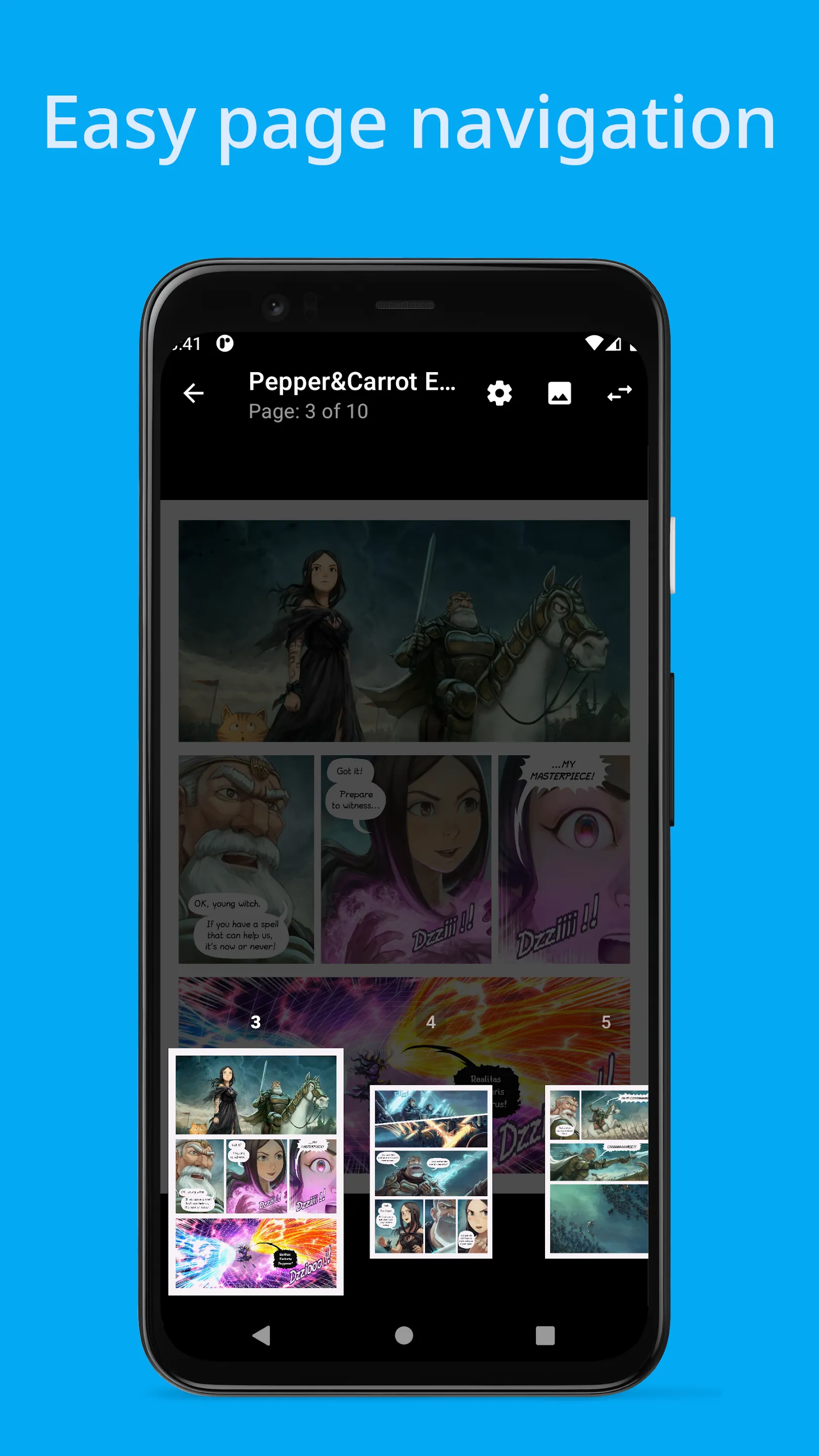 Seeneva: smart comic reader | Indus Appstore | Screenshot
