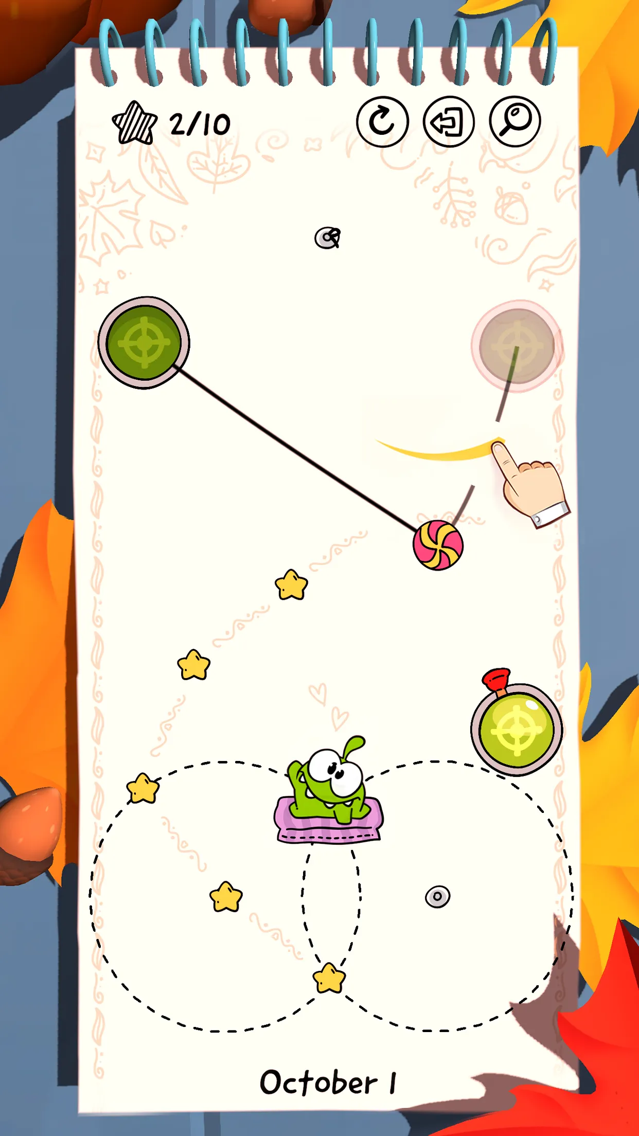 Cut the Rope Daily | Indus Appstore | Screenshot