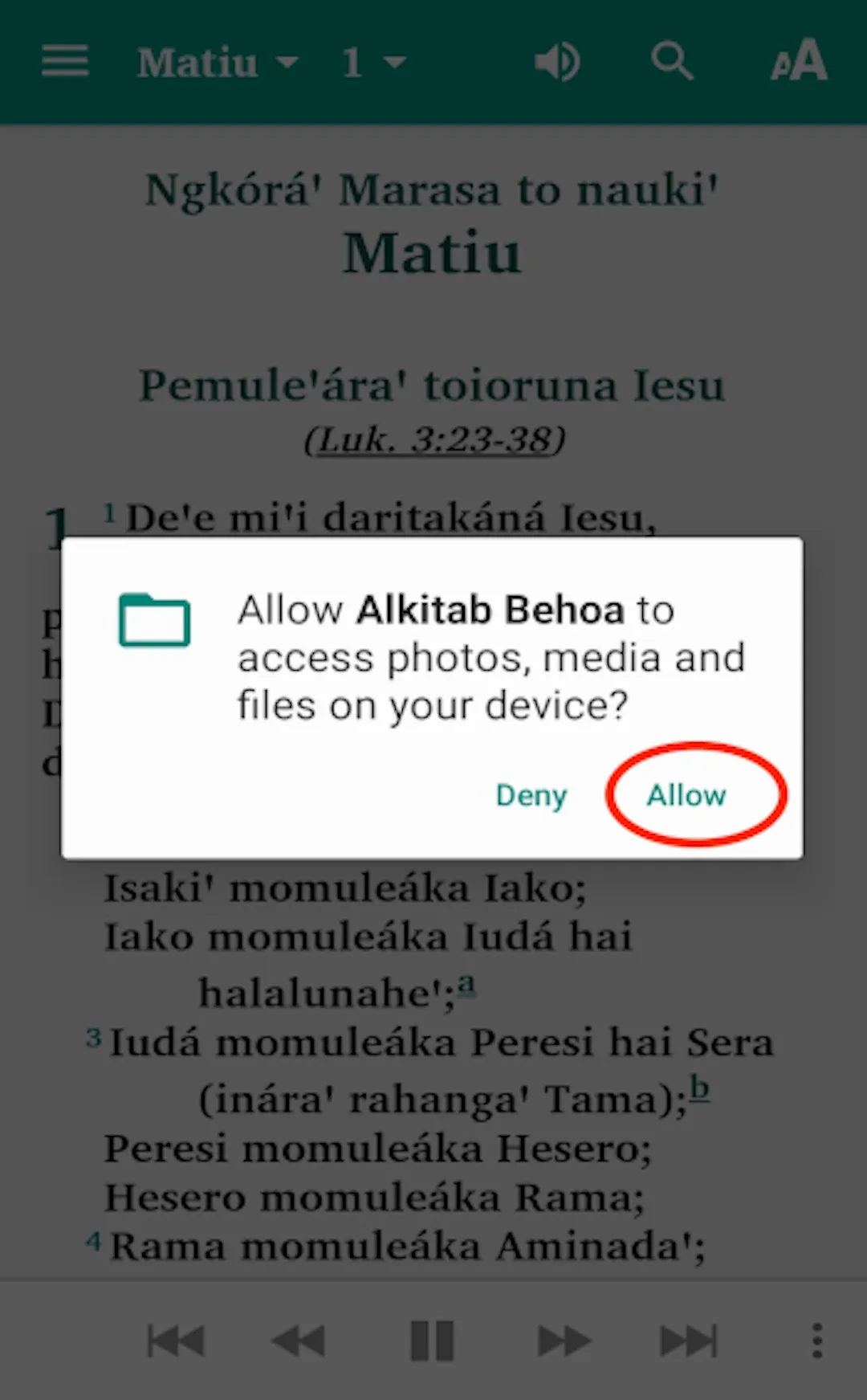 Alkitab Behoa | Indus Appstore | Screenshot