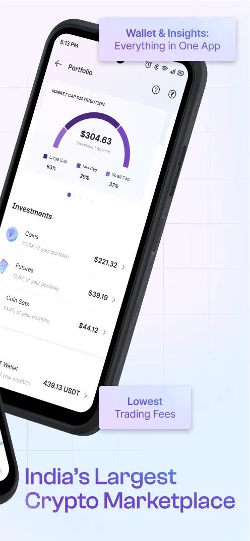 Mudrex: Buy Bitcoin & Crypto | Indus Appstore | Screenshot