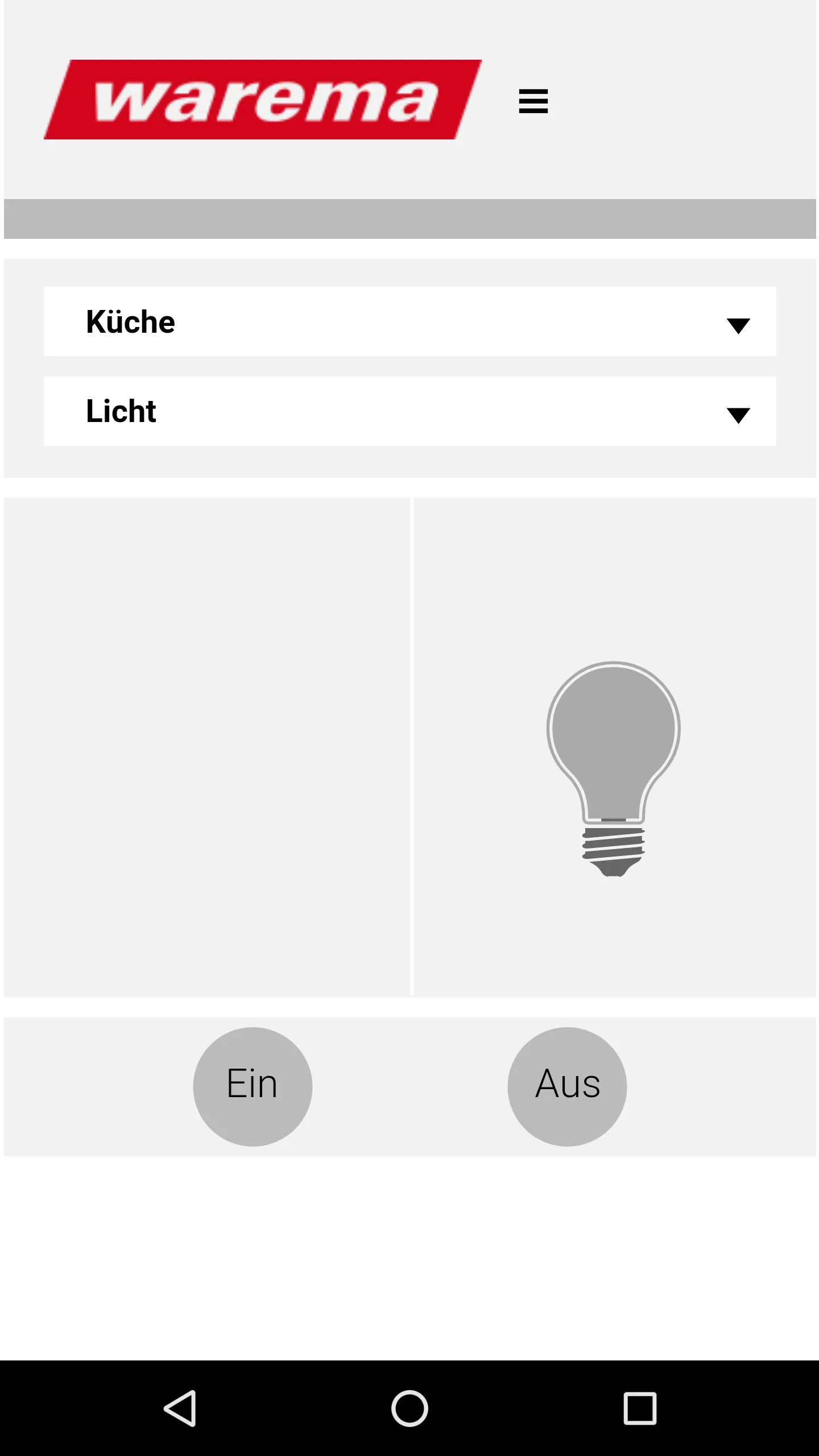 WAREMA climatronic® WebControl | Indus Appstore | Screenshot