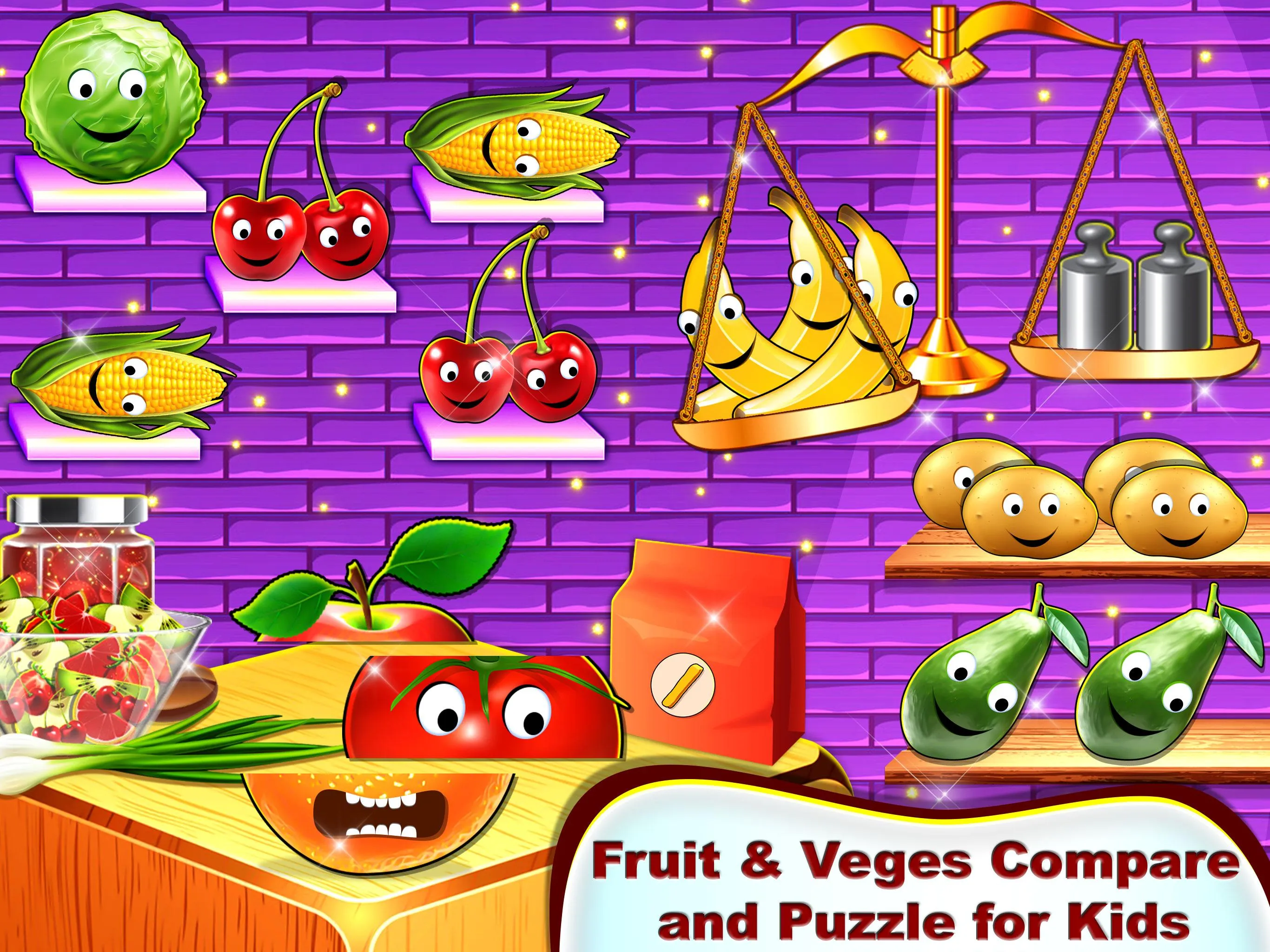 My Funny Food Friends | Indus Appstore | Screenshot