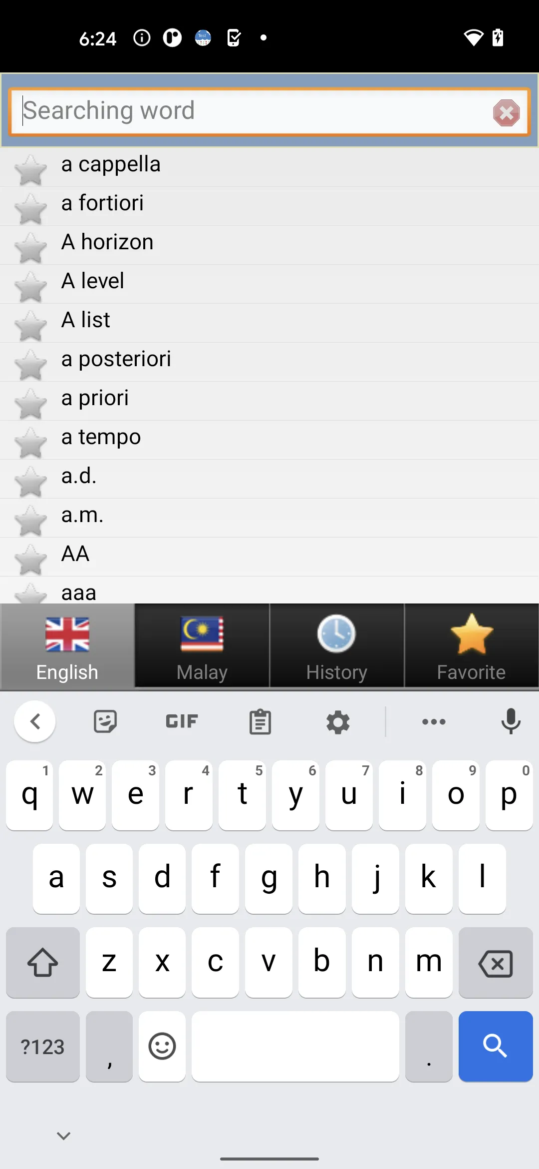 Malay dictionary | Indus Appstore | Screenshot