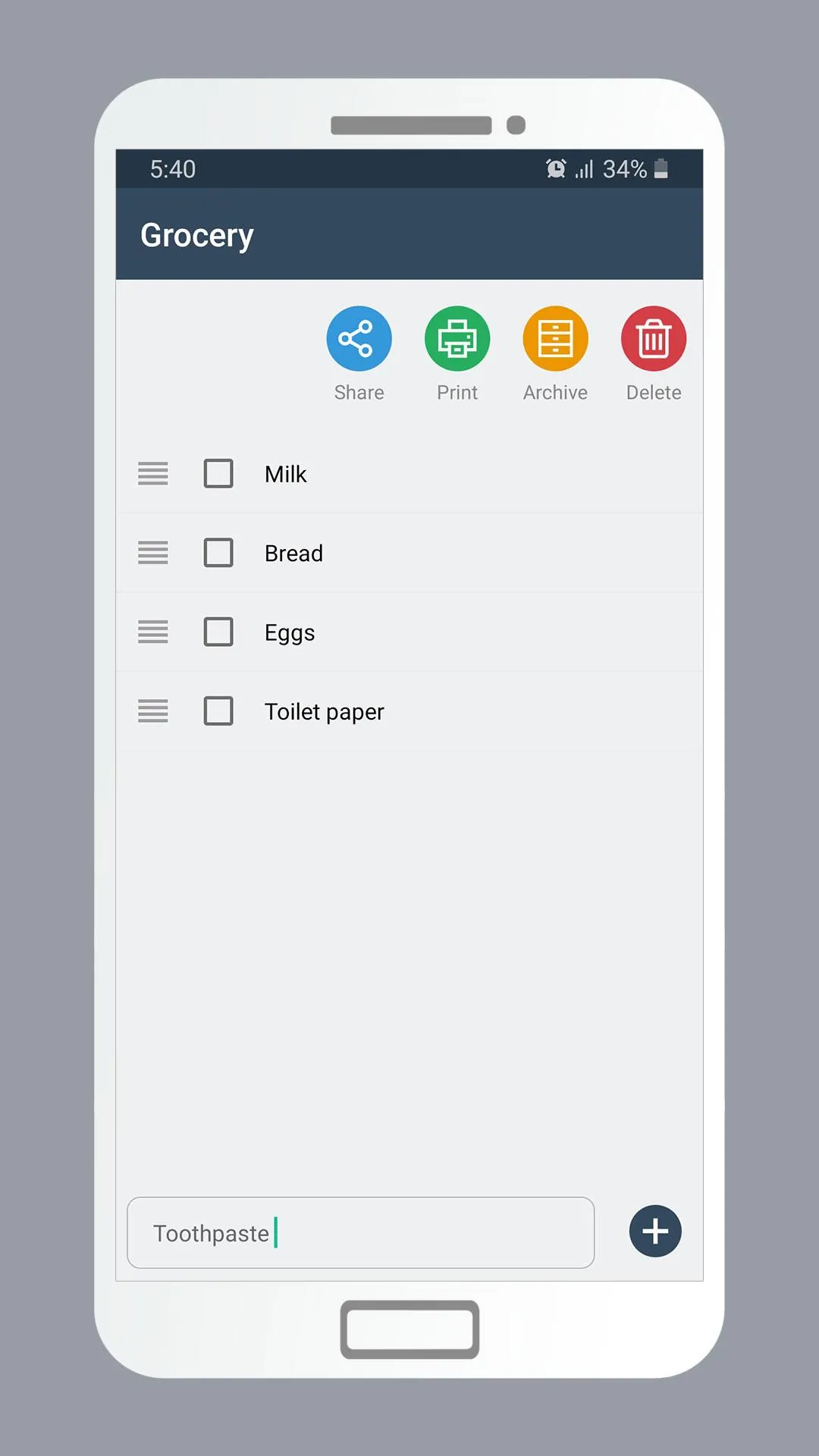 Simple Todo List - Task List m | Indus Appstore | Screenshot