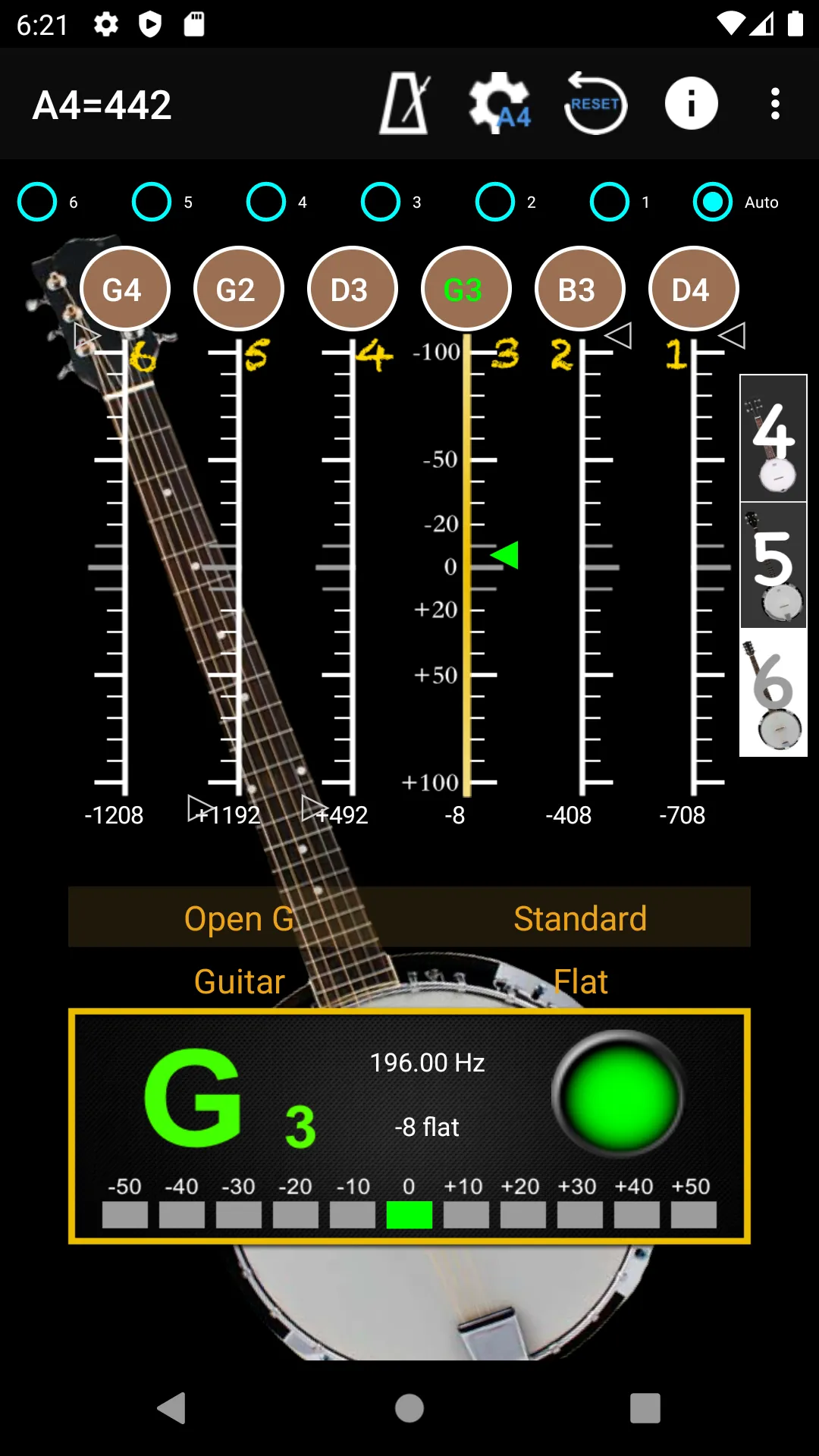 BanjoTuner-Tuner Banjo Guitar | Indus Appstore | Screenshot