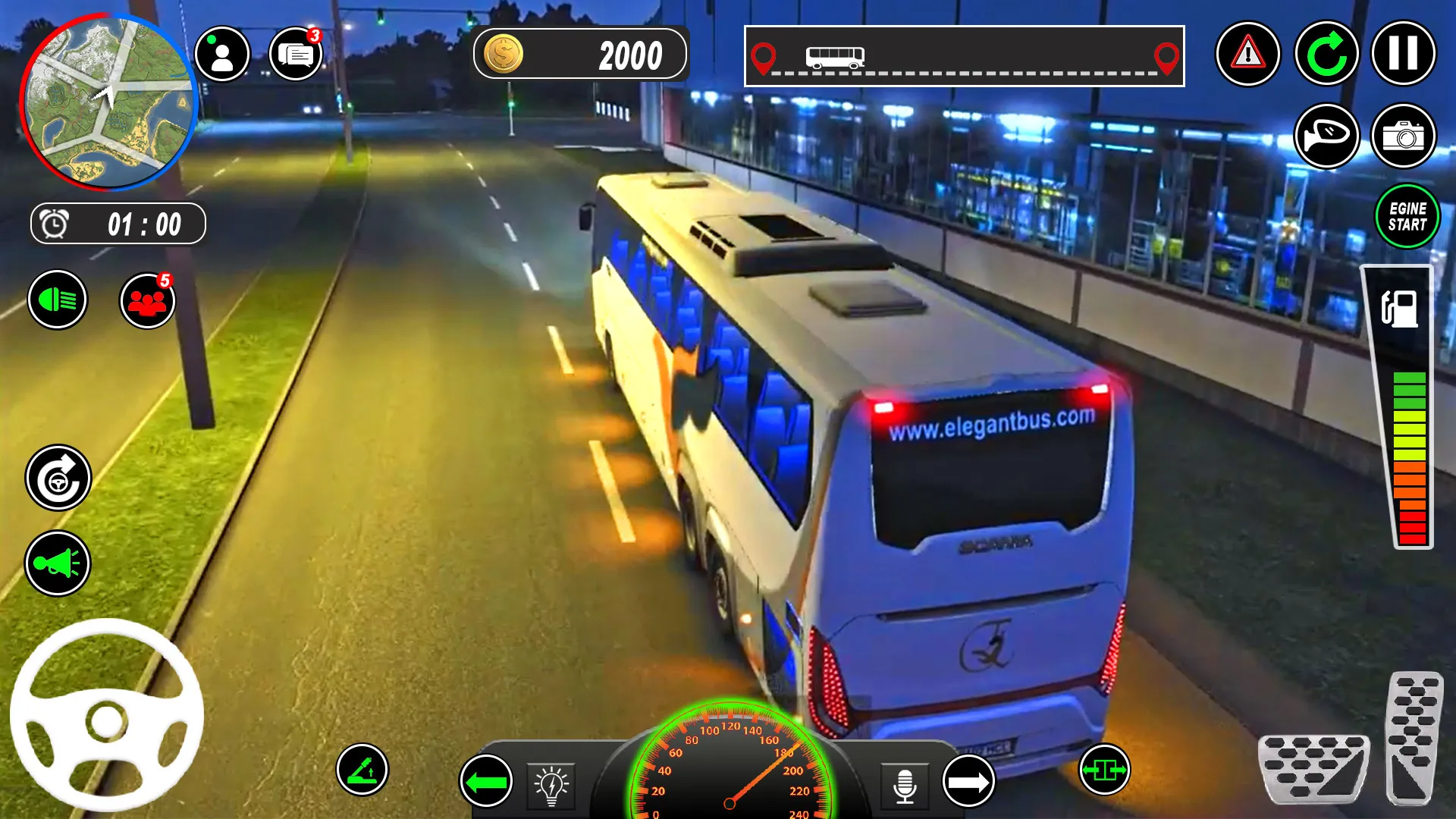 City Bus Games Simulator 3D | Indus Appstore | Screenshot