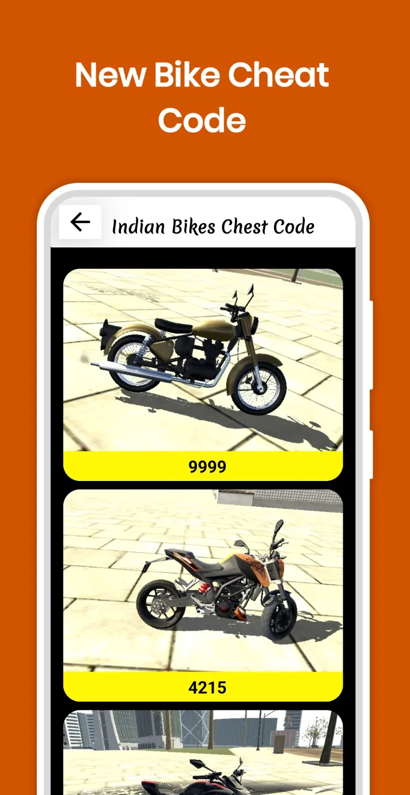 Indian Bike Driving Cheat Code | Indus Appstore | Screenshot