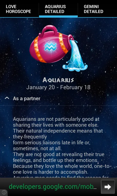 Love Horoscope match | Indus Appstore | Screenshot