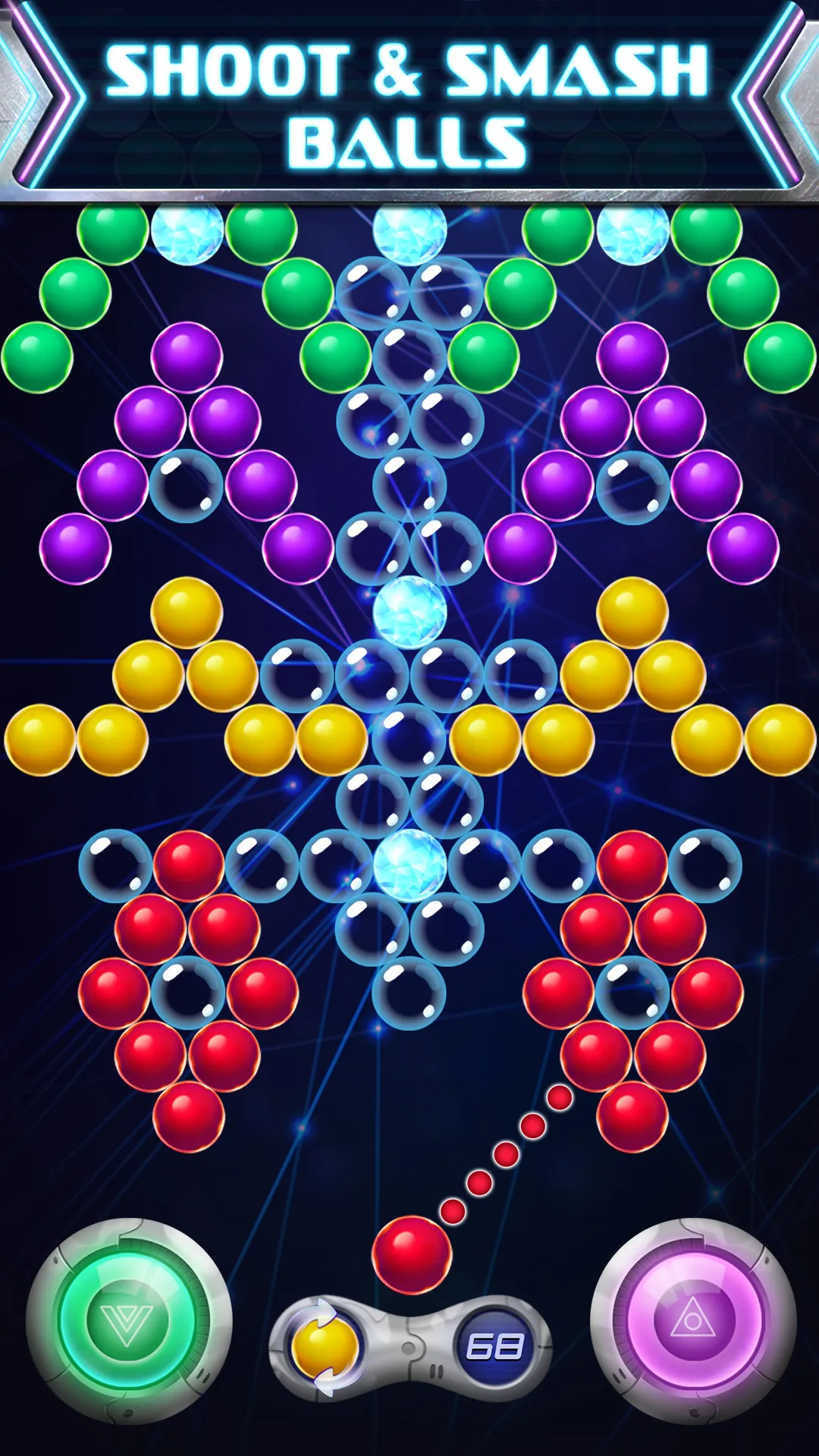 Bubble Heroes Galaxy | Indus Appstore | Screenshot