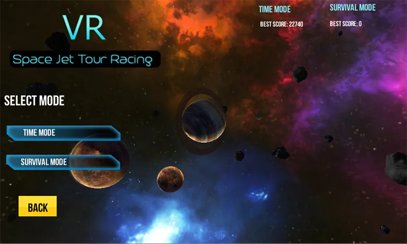 Jet space tunnel race VR | Indus Appstore | Screenshot