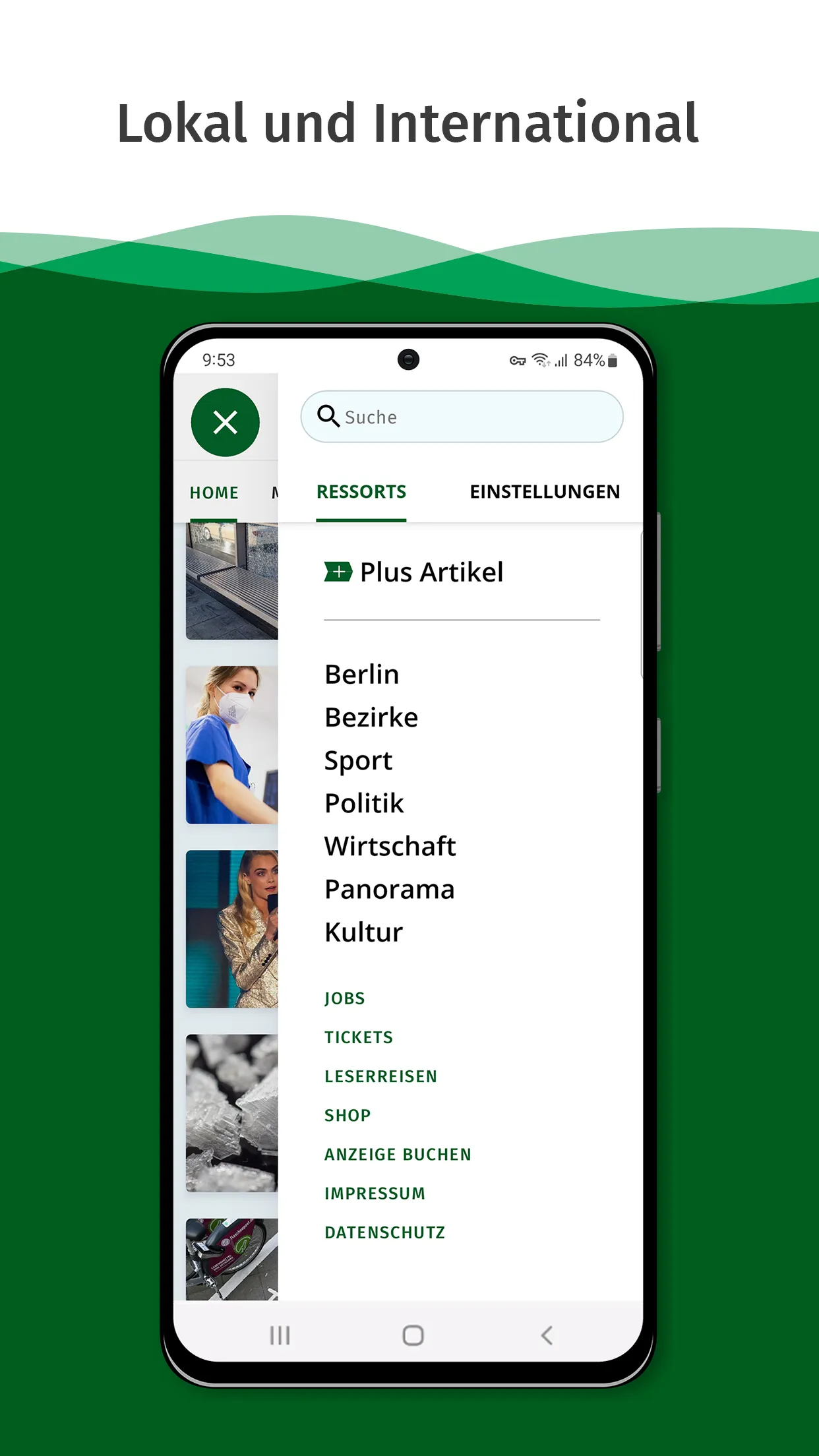Berliner Morgenpost News | Indus Appstore | Screenshot