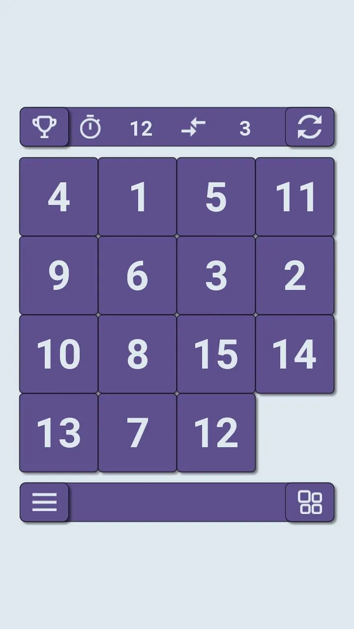 15 puzzle | Indus Appstore | Screenshot