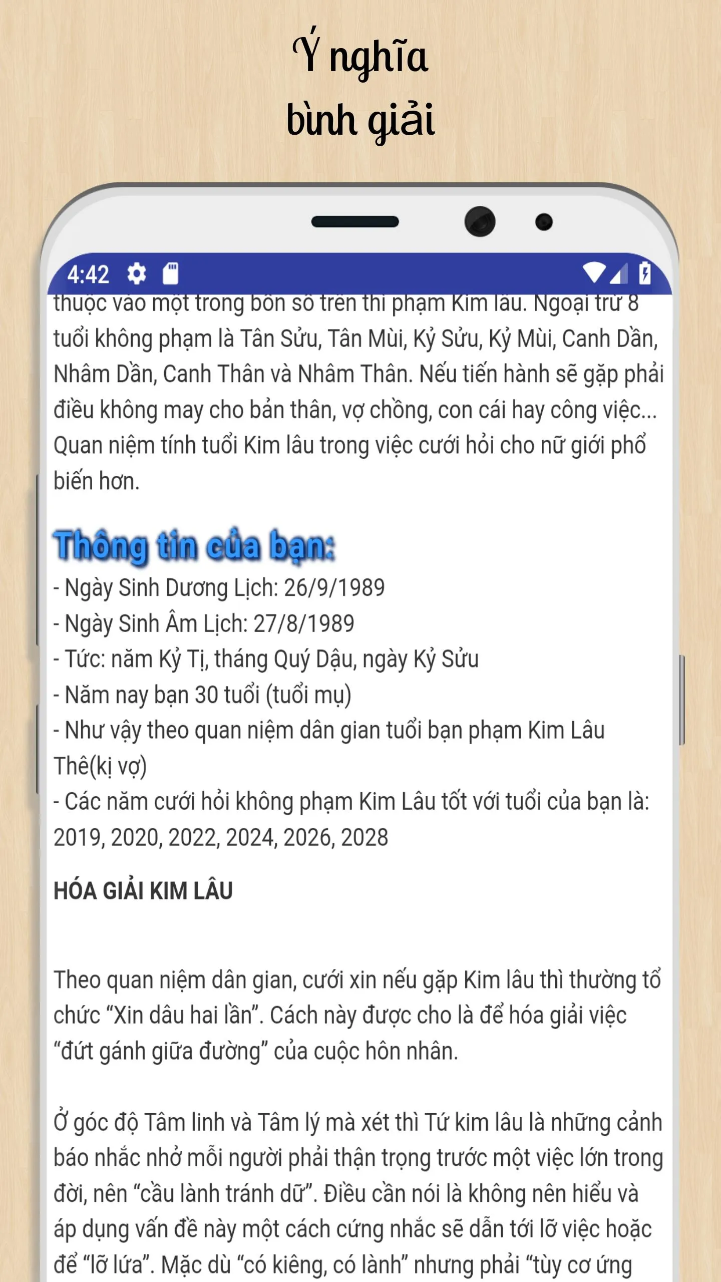 Xem năm lấy chồng | Indus Appstore | Screenshot