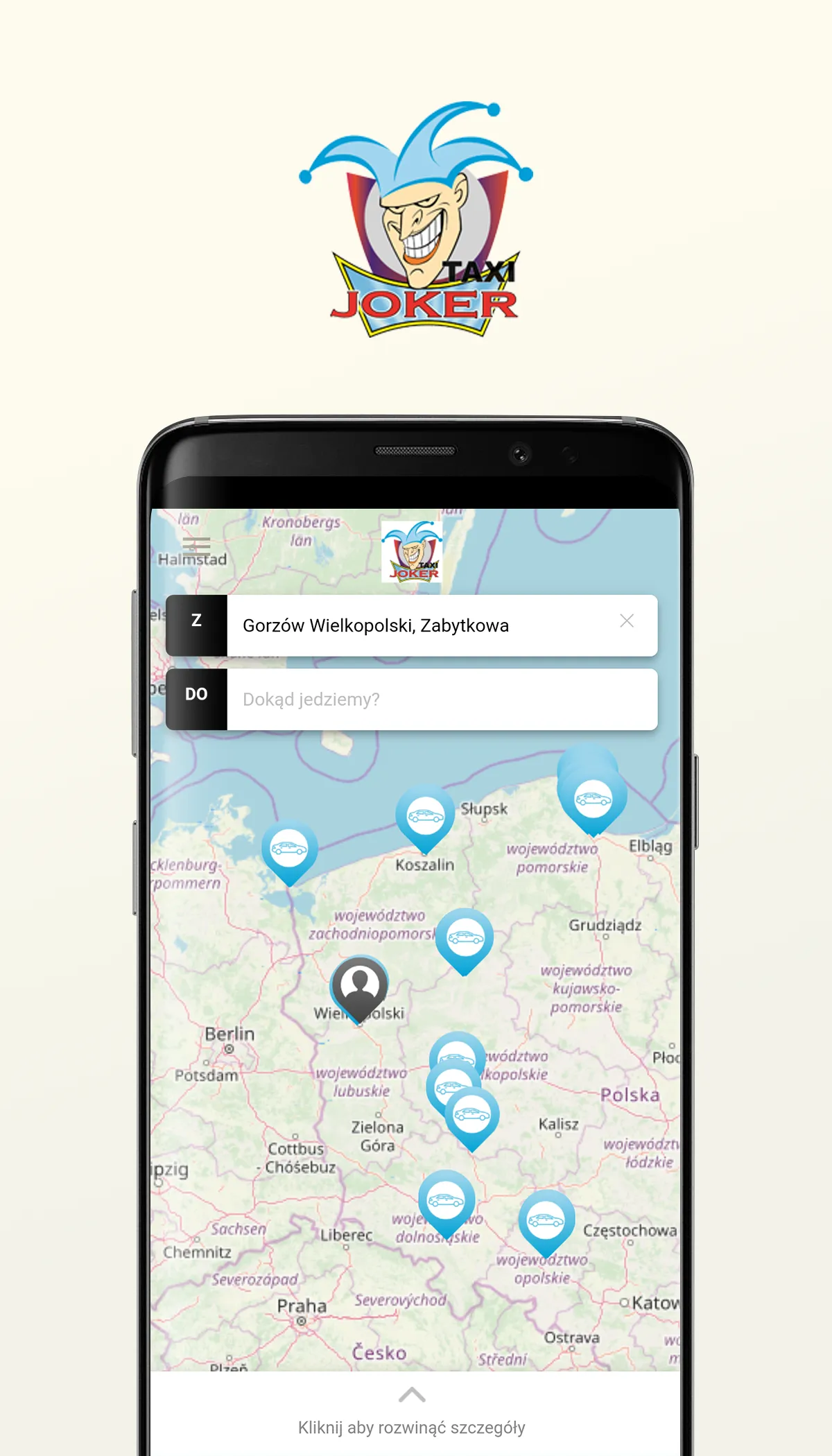 Joker Taxi Gorzów | Indus Appstore | Screenshot