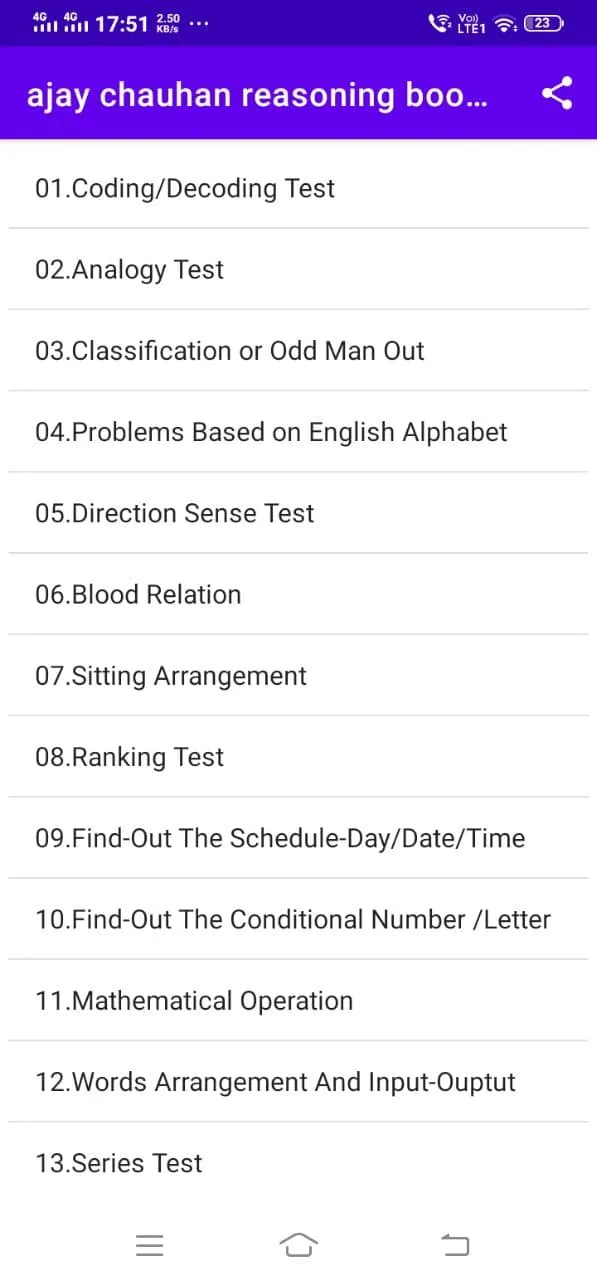 ajay chauhan reasoning book | Indus Appstore | Screenshot