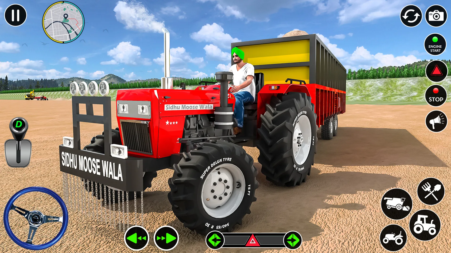 Farming Games Tractor Driving | Indus Appstore | Screenshot
