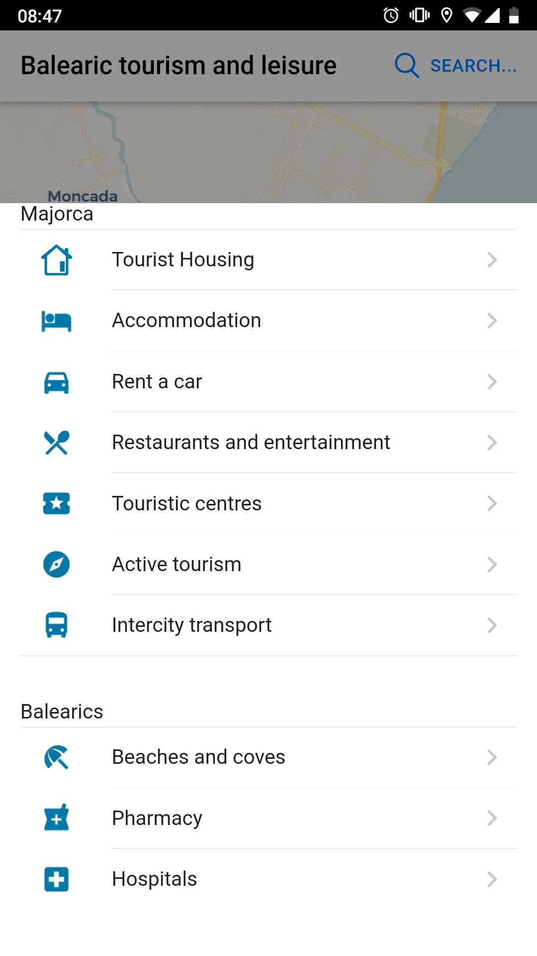 Majorca Tourism and Leisure | Indus Appstore | Screenshot