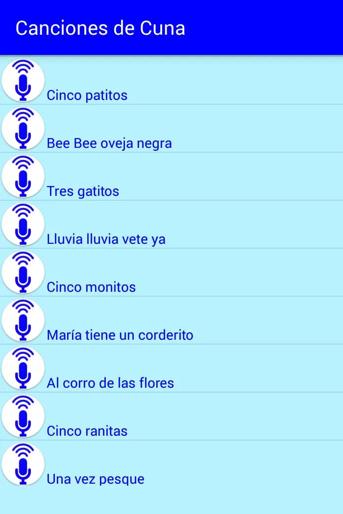 Canciones de Cuna para Bebes | Indus Appstore | Screenshot