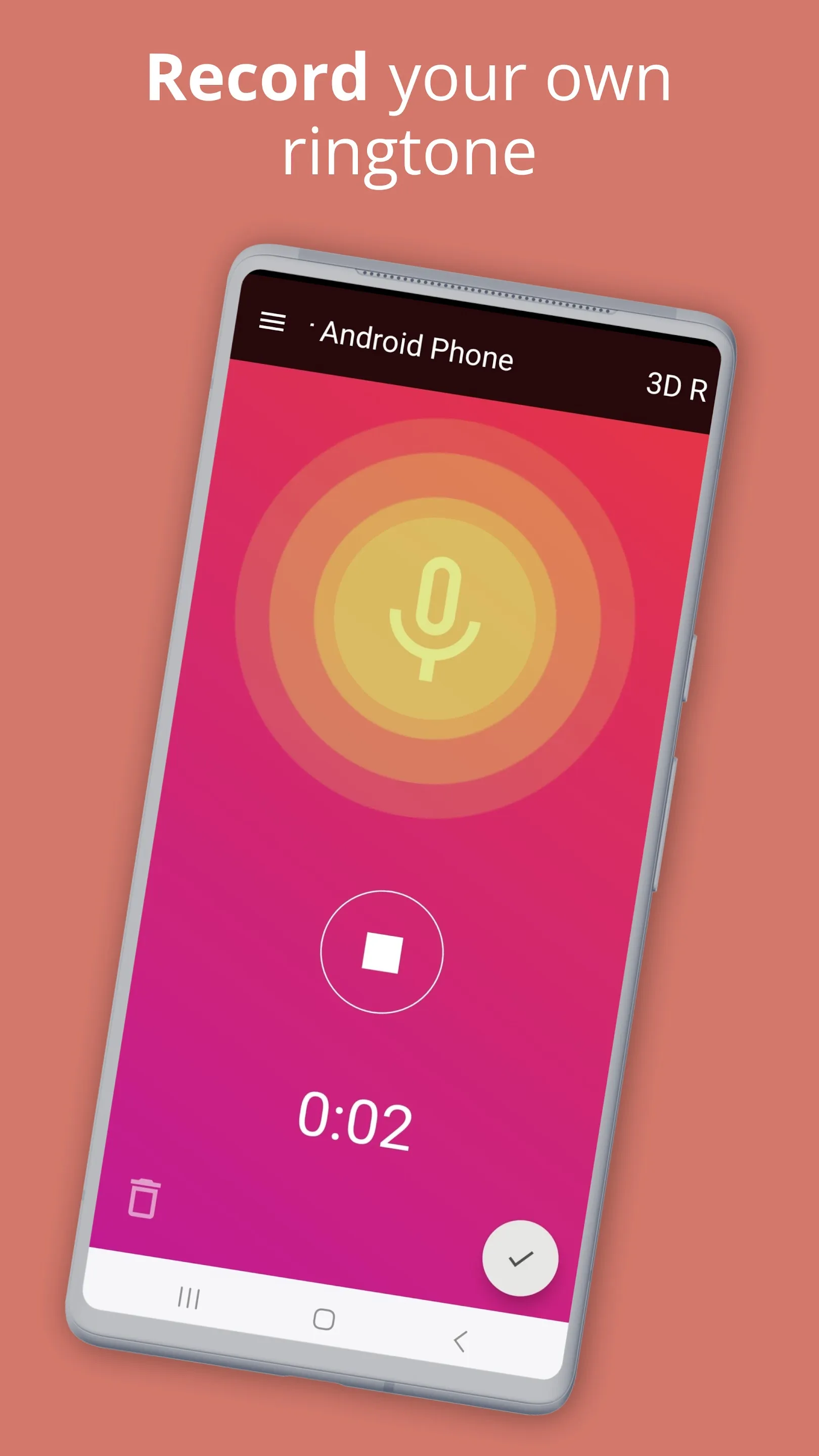 3D Ringtones for Android Phone | Indus Appstore | Screenshot