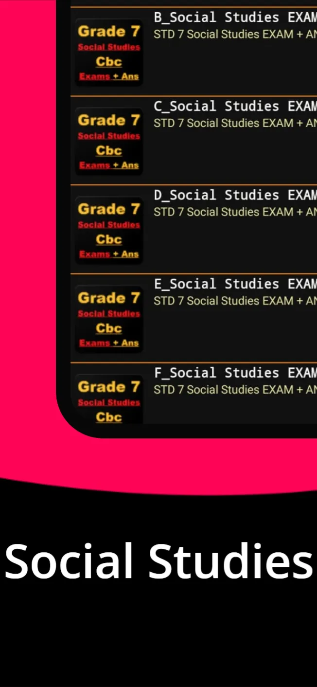 Grade 7 Social Studies Exams+a | Indus Appstore | Screenshot