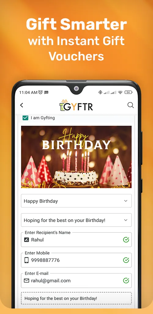 GyFTR: Gift Cards & Vouchers | Indus Appstore | Screenshot