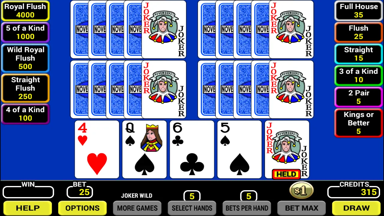 Five Play Poker | Indus Appstore | Screenshot