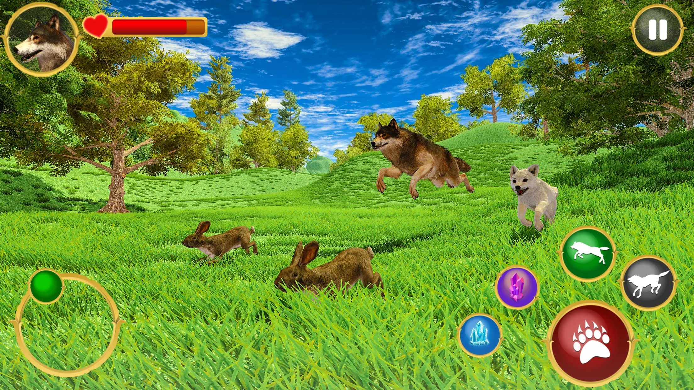 Wild Wolf Games Simulator 3D | Indus Appstore | Screenshot