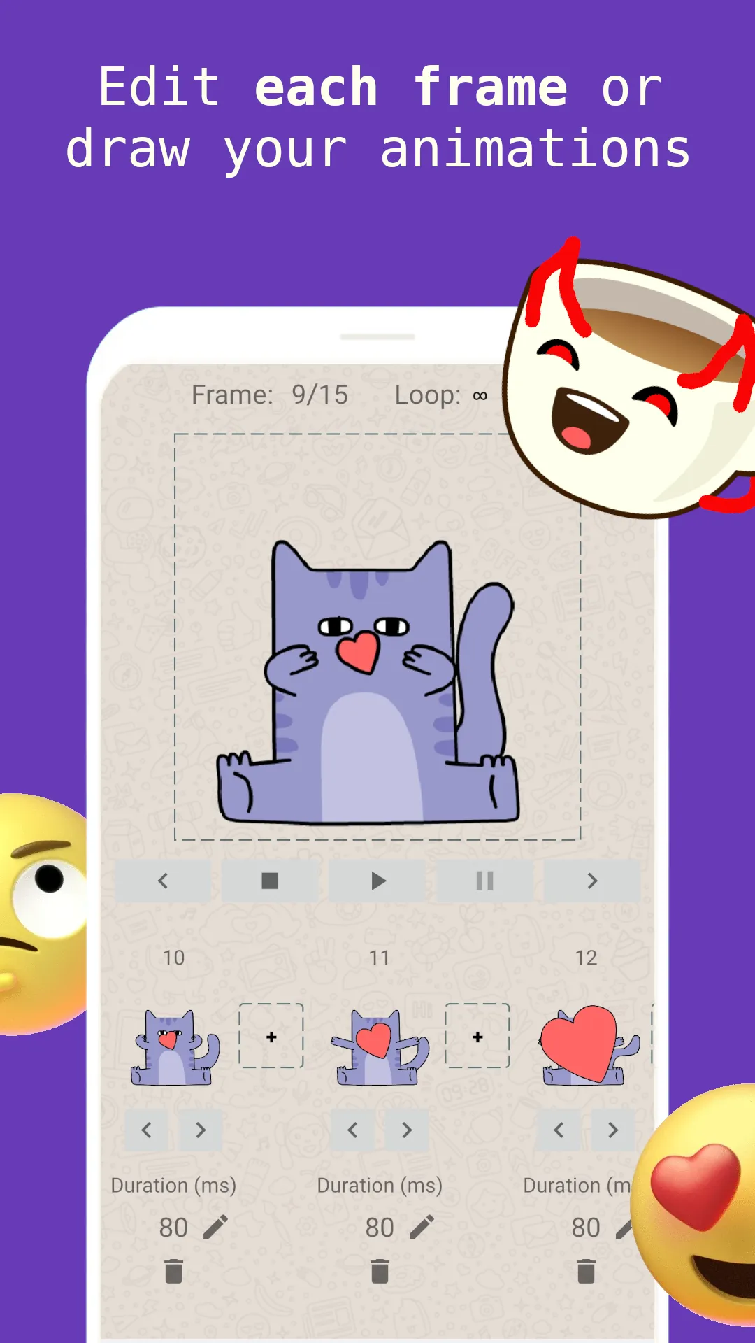 Animated Sticker Maker (FSM) | Indus Appstore | Screenshot