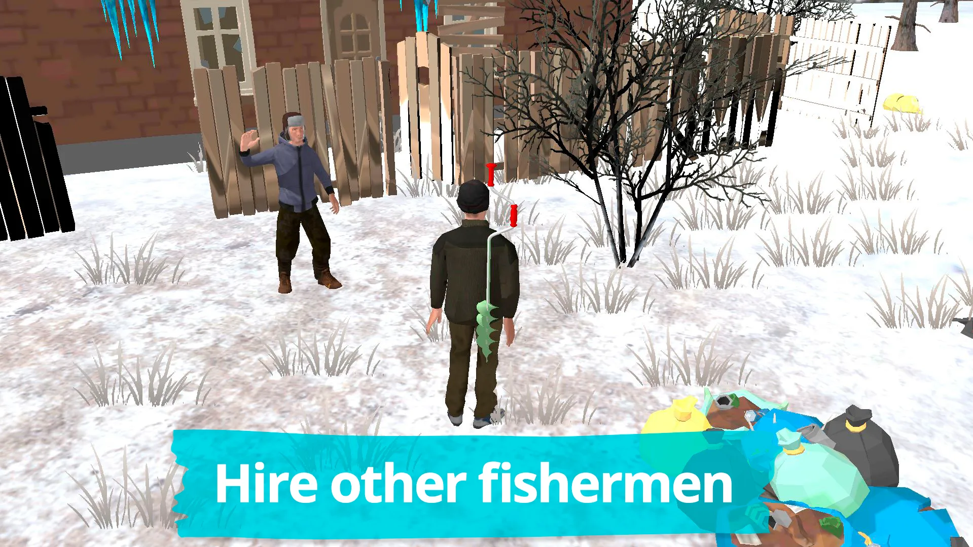 Fishing in the Winter. Lakes. | Indus Appstore | Screenshot