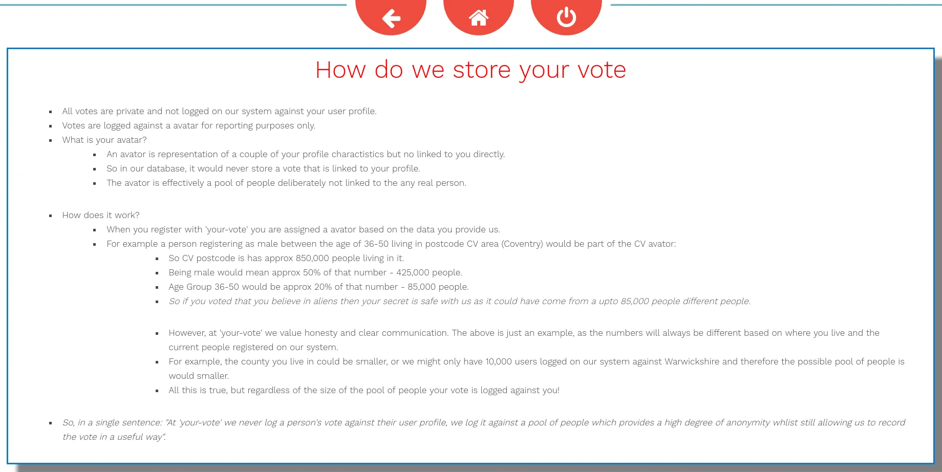 Its Your Vote | Indus Appstore | Screenshot