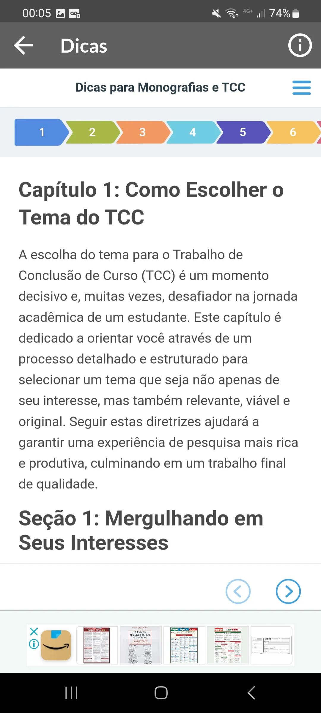 Monografia e TCC Fácil | Indus Appstore | Screenshot