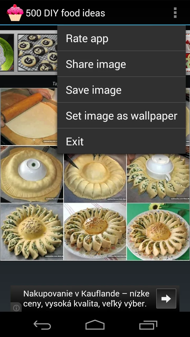 DIY food ideas | Indus Appstore | Screenshot