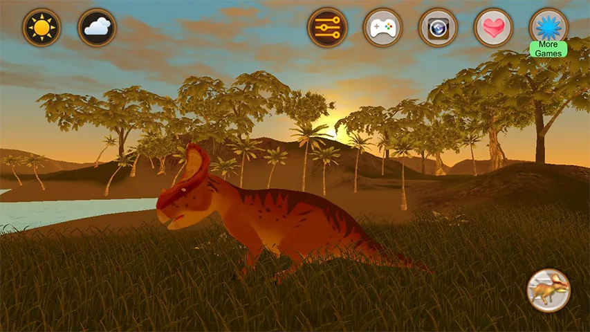 Talking Protoceratops | Indus Appstore | Screenshot