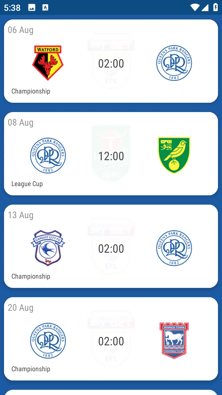 QPR FC Fan App | Indus Appstore | Screenshot