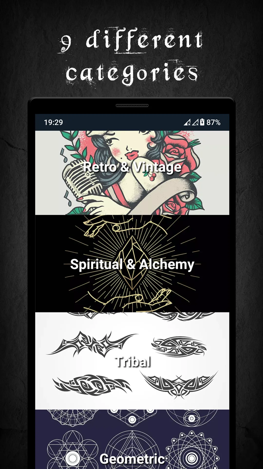 Tattoo Designs: ideas | Indus Appstore | Screenshot