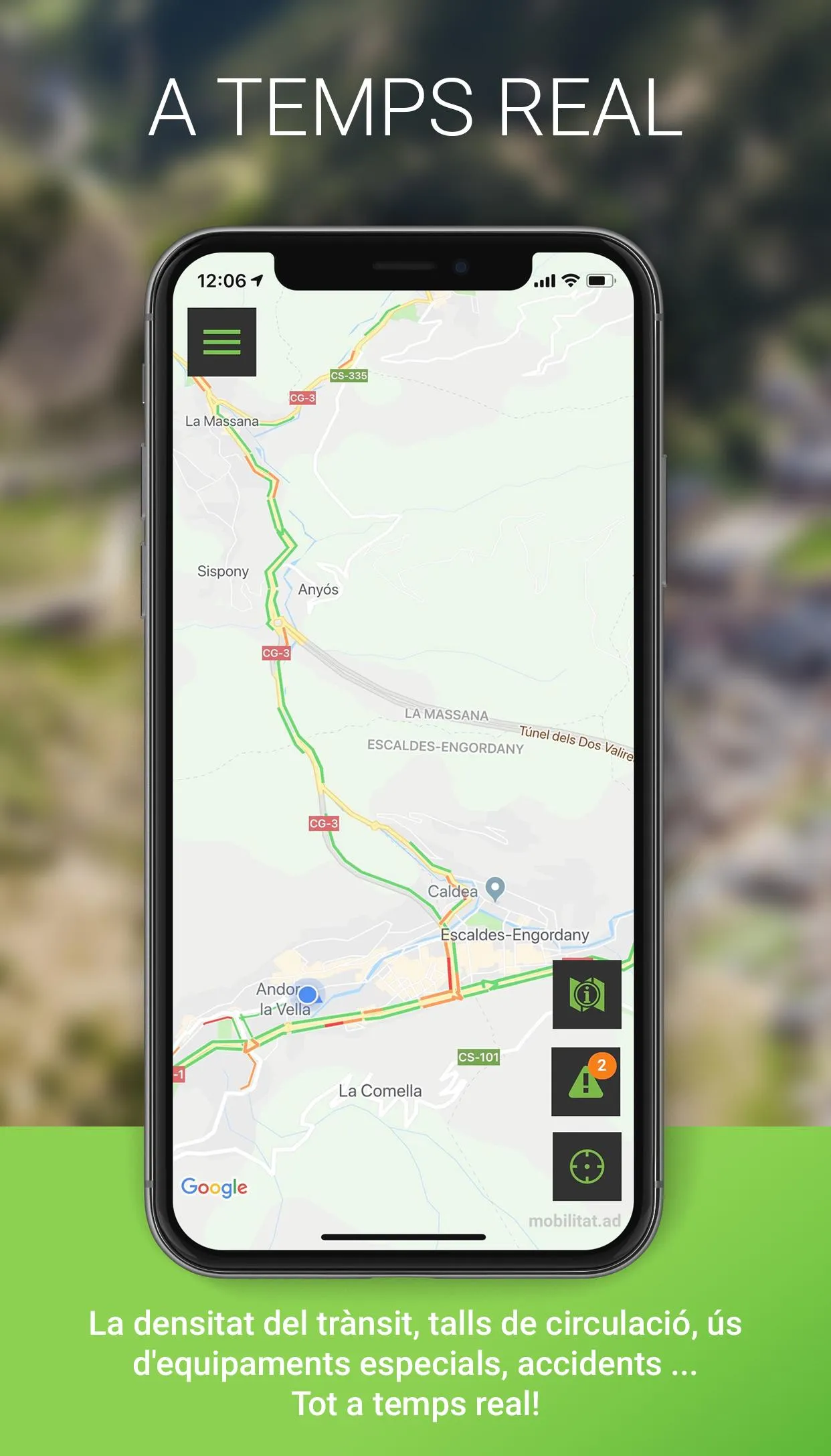 Mobilitat Andorra | Indus Appstore | Screenshot