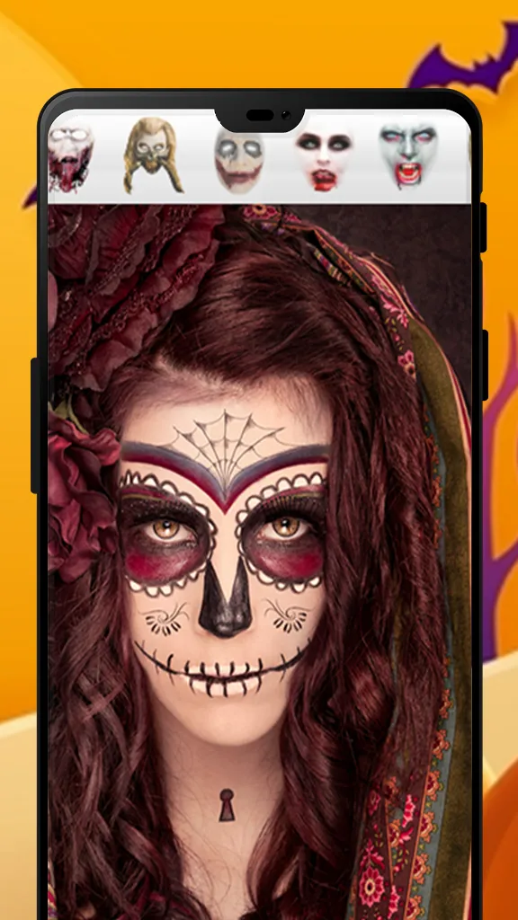 Halloween Makeup Face Editor | Indus Appstore | Screenshot