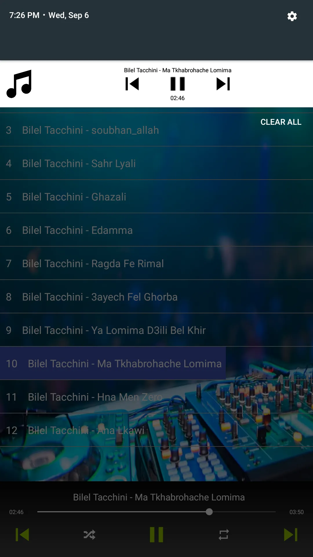 Bilel Tacchini | بلال طاكيني | Indus Appstore | Screenshot